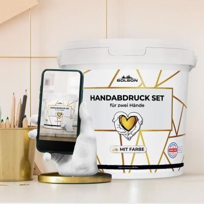 Handabdruck Set