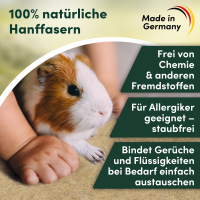 napfpower Hanfmatten für Nager (2 Stk.)