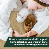 napfpower Hanfmatten für Nager (2 Stk.)