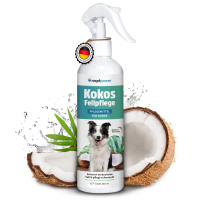 napfpower Fellpflege Hund mit Kokosduft (250 ml)