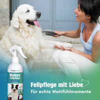 napfpower Fellpflege Hund mit Kokosduft (250 ml)