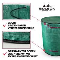 Profi Gartensack 272L  mit Deckel verschließbar